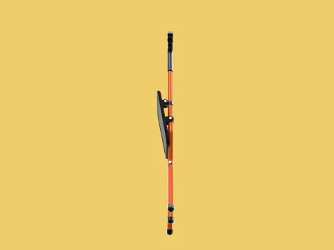 POLE STICK CANE CHAIR WALKING SEAT STOOL CRUTCH FOLDING PORTABLE 3D Model