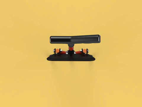 POLE STICK CANE CHAIR WALKING SEAT STOOL CRUTCH FOLDING PORTABLE 3D Model