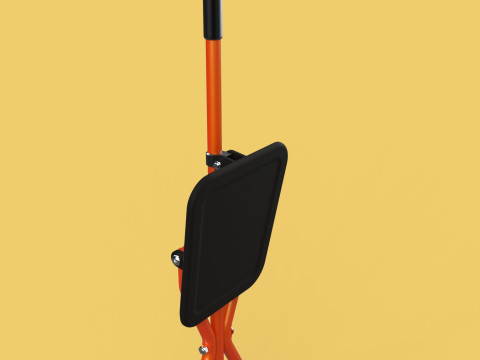 POLE STICK CANE CHAIR WALKING SEAT STOOL CRUTCH FOLDING PORTABLE 3D मॉडल