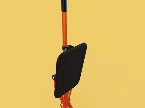 POLE STICK CANE CHAIR WALKING SEAT STOOL CRUTCH FOLDING PORTABLE 3D Model
