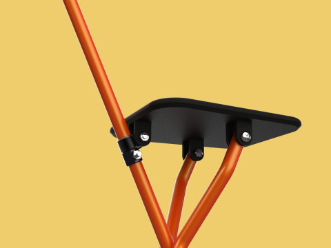POLE STICK CANE CHAIR WALKING SEAT STOOL CRUTCH FOLDING PORTABLE 3D मॉडल
