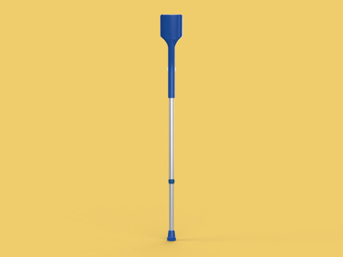 WALKING FOREARM CRUTCH ELBOW ARM LOFSTRAND CRUTCHES STICK CANE 3D Model