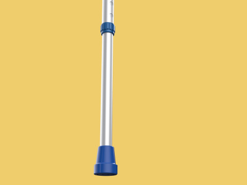 WALKING FOREARM CRUTCH ELBOW ARM LOFSTRAND CRUTCHES STICK CANE 3D Model