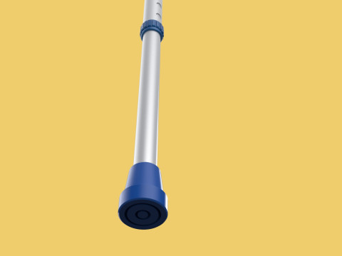 WALKING FOREARM CRUTCH ELBOW ARM LOFSTRAND CRUTCHES STICK CANE 3D Model