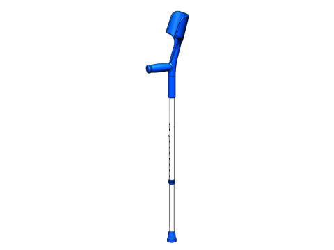 WALKING FOREARM CRUTCH ELBOW ARM LOFSTRAND CRUTCHES STICK CANE 3D Model