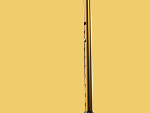 ADJUSTABLE WALKING AIDS ELDERLY SENIOR STICK CANE TREKKING POLE 3D Model