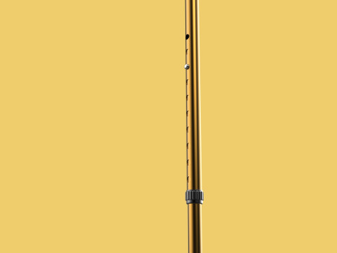 ADJUSTABLE WALKING AIDS ELDERLY SENIOR STICK CANE TREKKING POLE 3D Model