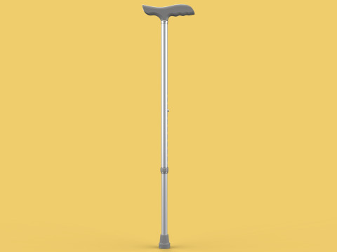 RETRACTABLE WALKING AID ELDERLY ADULT STICK CANE POLE GAIT STAND Model 3D