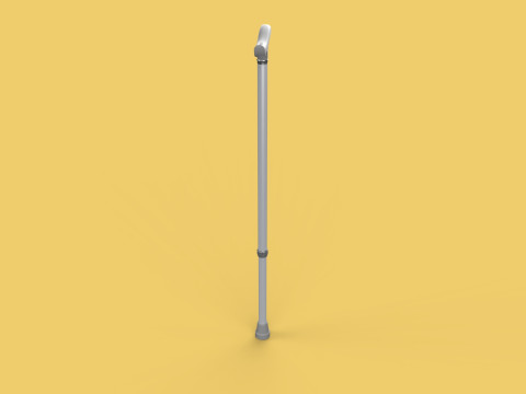 RETRACTABLE WALKING AID ELDERLY ADULT STICK CANE POLE GAIT STAND Model 3D