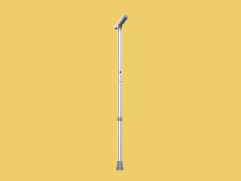 RETRACTABLE WALKING AID ELDERLY ADULT STICK CANE POLE GAIT STAND Model 3D