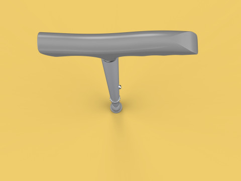 RETRACTABLE WALKING AID ELDERLY ADULT STICK CANE POLE GAIT STAND Model 3D