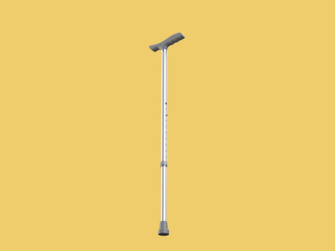 RETRACTABLE WALKING AID ELDERLY ADULT STICK CANE POLE GAIT STAND Model 3D