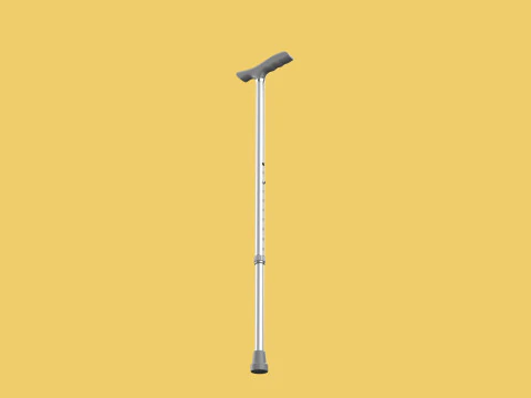 AUX&Iacute;LIO DE CAMINHADA RETR&Aacute;TIL IDOSOS ADULTOS VARA CANA POLE GAIT STAND Modelo 3D