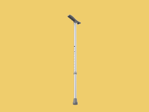 RETRACTABLE WALKING AID ELDERLY ADULT STICK CANE POLE GAIT STAND Model 3D