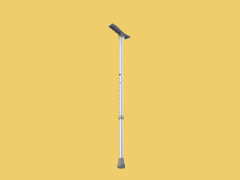 AUX&Iacute;LIO DE CAMINHADA RETR&Aacute;TIL IDOSOS ADULTOS VARA CANA POLE GAIT STAND Modelo 3D