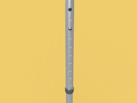 RETRACTABLE WALKING AID ELDERLY ADULT STICK CANE POLE GAIT STAND Model 3D