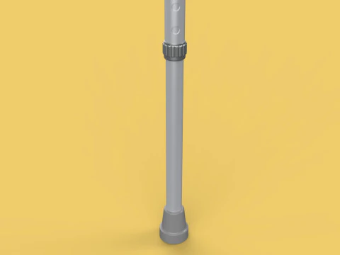 AUX&Iacute;LIO DE CAMINHADA RETR&Aacute;TIL IDOSOS ADULTOS VARA CANA POLE GAIT STAND Modelo 3D