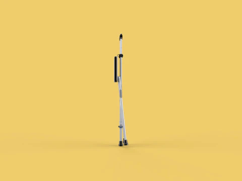OMBRO ABAIXO DO OMBRO MULETA CADEIRA DOBR&Aacute;VEL ASSENTO BENGALA Modelo 3D