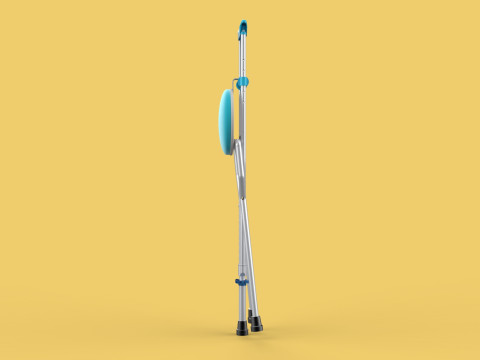 UNDERARM CRUTCHES SHOULDER CRUTCH FOLDING CHAIR SEAT WALKING AID 3D Model