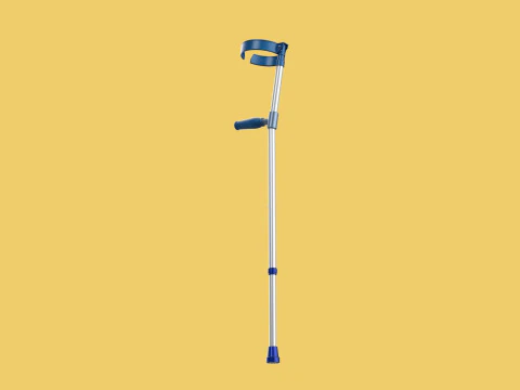 ANTEBRA&Ccedil;O MULETA COTOVELO BRA&Ccedil;O LOFSTRAND muletas bengala Modelo 3D