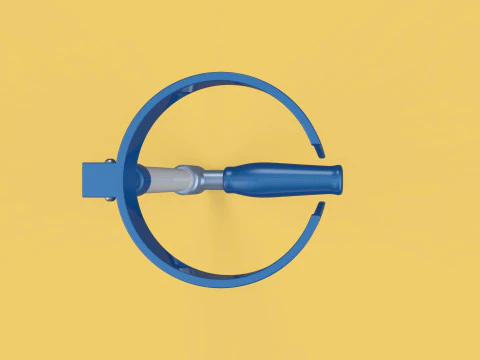 ANTEBRA&Ccedil;O MULETA COTOVELO BRA&Ccedil;O LOFSTRAND muletas bengala Modelo 3D