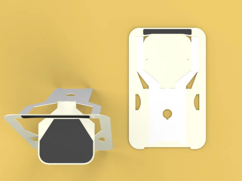 CADEIRA PLANA DOBR&Aacute;VEL DE MADEIRA SECRETA ASSENTO DOBR&Aacute;VEL MESA DE BANCO DOBR&Aacute;VEL Modelo 3D