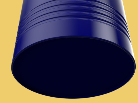 STANDARD FUEL OIL STEEL DRUM 200L 208 L LITERS 55 GALLONS BARREL Model 3D