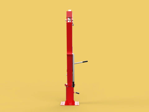 SWIVEL LIFTING CRANE WINCH HOIST HOOK PICKUP TRUCK JIB SLEWING 3D Model