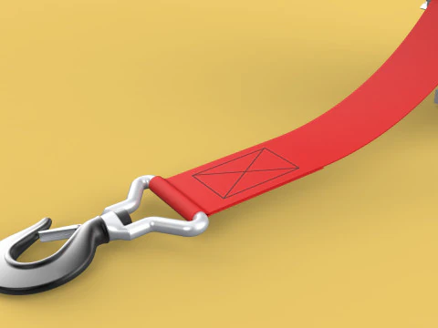 GUINDASTE COM ALAVANCA MANUAL PADR&Atilde;O GUINDASTE DE ELEVA&Ccedil;&Atilde;O DE CORREIA Modelo 3D