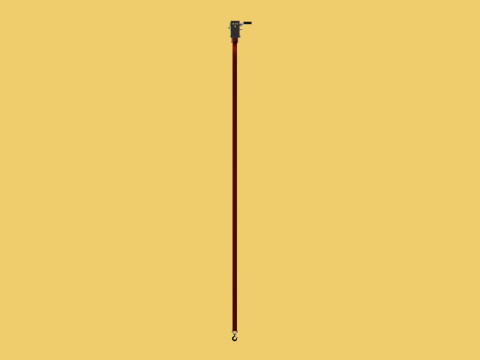 HOOK HEAVY DUTY HAND LEVER CRANK WINCH STEEL BELT WEBBING STRAP 3D Model