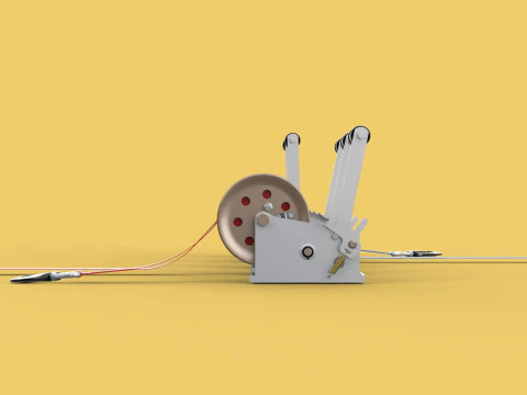 GUINCHOS MANIVELA GUINCHO GUINCHO CINTO CORREIA GANCHO GUINDASTE TON Modelo 3D