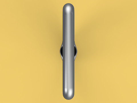 FORGED SINGLE LIFTING CRANE TON HOOK HOIST LATCH ALLOY STEEL Modelo 3D
