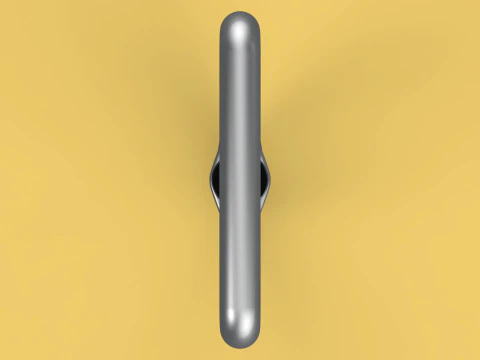 FORGED SINGLE LIFTING CRANE TON HOOK HOIST LATCH ALLOY STEEL 3D Model