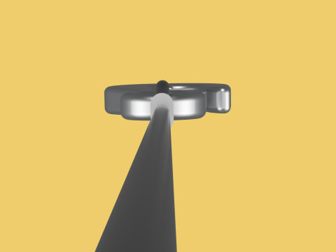 EYE HOOK SINGLE LIFTING CRANE HOOKS HOIST LATCH ALLOY STEEL ROPE 3D Model