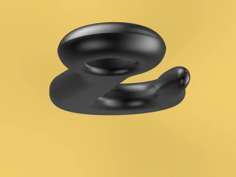 STANDARD EYE HOOK FORGED SINGLE LIFTING CRANE HOOKS HOIST TON 3D Model