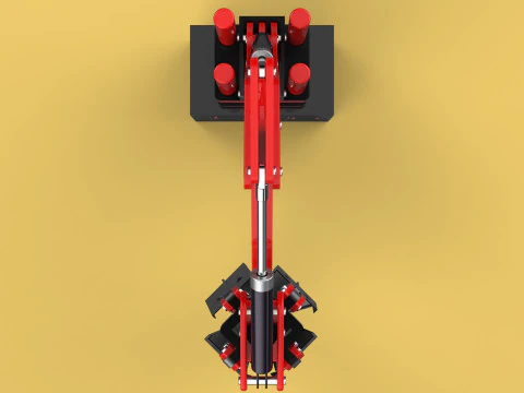 GUINDASTE HIDR&Aacute;ULICO GRABBER GARRA GARRA GRAPPLE GANCHO LEVANTADOR Modelo 3D