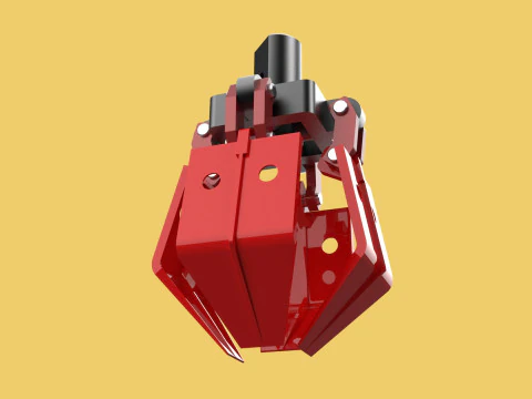 ПАЛЬМОВА ОЛІЯ ФРУКТИ КРАН НАВІШНИЙ СТРУЧА НАВАНТАЖУВАЛЬНИК ПІДЙОМНИЙ ЗАХВАТ ЩЕЛЕСТИ 3D Модель