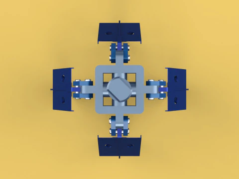POLEGAR BALDE GUINDASTE ANEXO BRA&Ccedil;O GRAPPLE GANCHO MAND&Iacute;BULA Modelo 3D