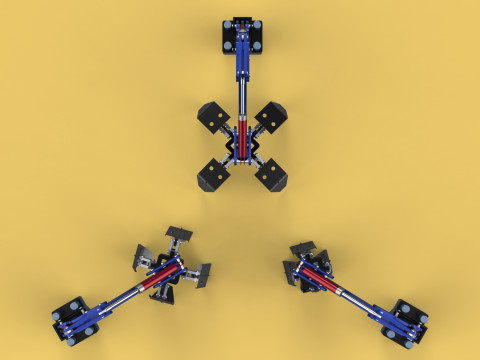 ARM THUMB GRAB BUCKET LOADER LIFTING CRANE GRABBER GRAPPLE JAW 3D 모델