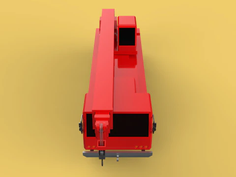 ALL-TERRAIN TELESCOPIC MOBILE CRANE CRAWLER LIFTING JIB TRUCK 3D Model