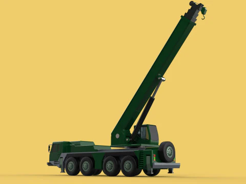 EX&Eacute;RCITO MILITAR RESGATE GUINDASTE DE TRUCKER CAMINH&Atilde;O BLINDADO GUINCHOS Modelo 3D