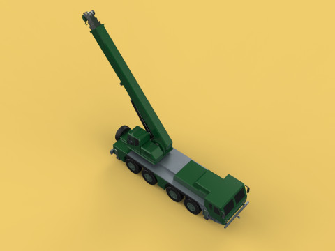 ARMY MILITARY RESCUE ARMOURED CRANE WRECKER TRUCK WINCH WINCHES 3D 模型