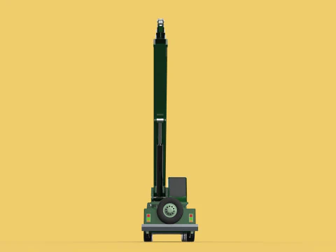 EX&Eacute;RCITO MILITAR RESGATE GUINDASTE DE TRUCKER CAMINH&Atilde;O BLINDADO GUINCHOS Modelo 3D