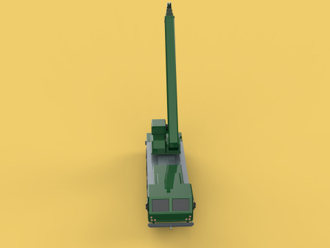 ARMY MILITARY RESCUE ARMOURED CRANE WRECKER TRUCK WINCH WINCHES 3D 模型