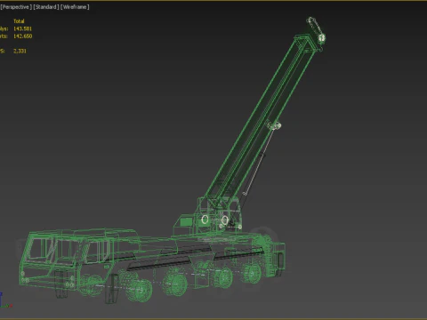 EX&Eacute;RCITO MILITAR RESGATE GUINDASTE DE TRUCKER CAMINH&Atilde;O BLINDADO GUINCHOS Modelo 3D