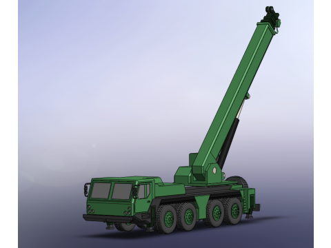 ARMY MILITARY RESCUE ARMOURED CRANE WRECKER TRUCK WINCH WINCHES 3D 模型