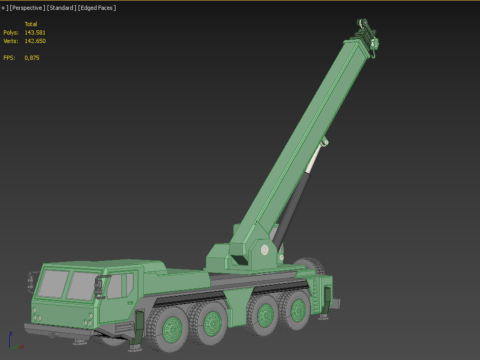 ARMY MILITARY RESCUE ARMOURED CRANE WRECKER TRUCK WINCH WINCHES 3D 模型