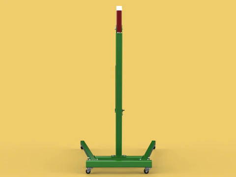 2ТОННЫЙ ПОРТАТИВНЫЙ ГИДРАВЛИЧЕСКИЙ ДВИГАТЕЛЬ КРАНОВЫЙ ПОДЪЕМНИК ТЯЖЕЛЫЙ ПОДЪЕМ СКЛАДЫВАНИЯ 3D Модель