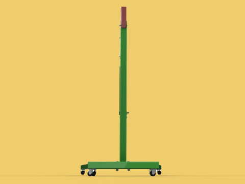 2TON PORTABLE HYDRAULIC ENGINE CRANE HOIST HEAVY LIFTING FOLDING 3D Модель