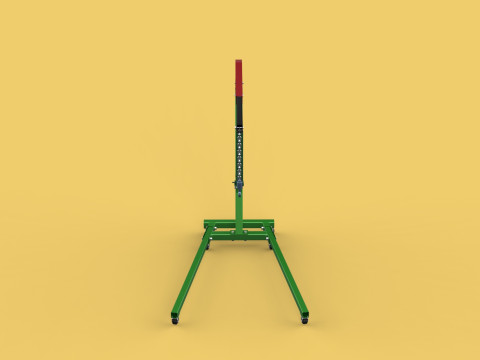 2TON PORTABLE HYDRAULIC ENGINE CRANE HOIST HEAVY LIFTING FOLDING 3D Модель